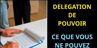 delegation de pouvoir