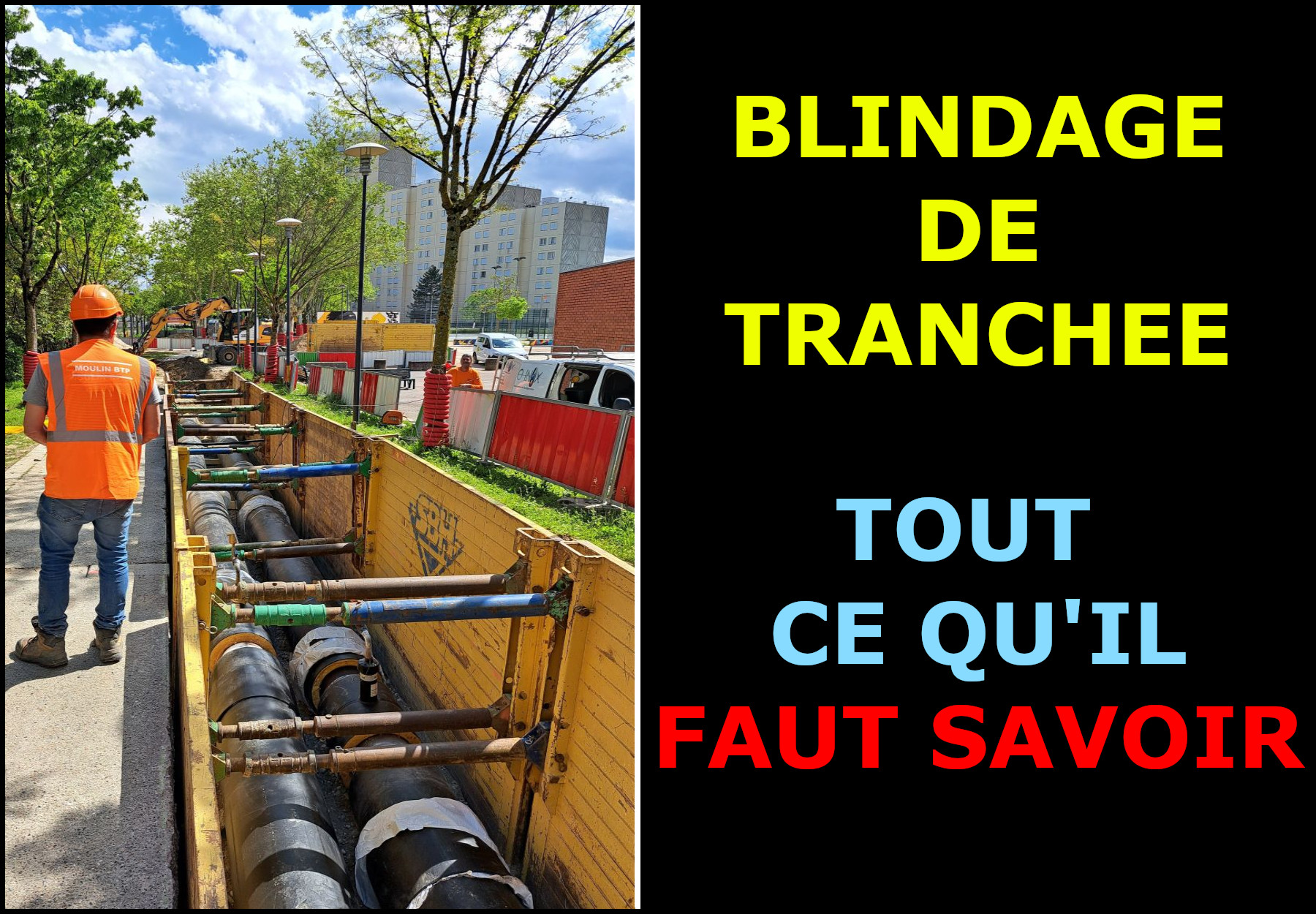 blindage de tranchee blindage de tranchee