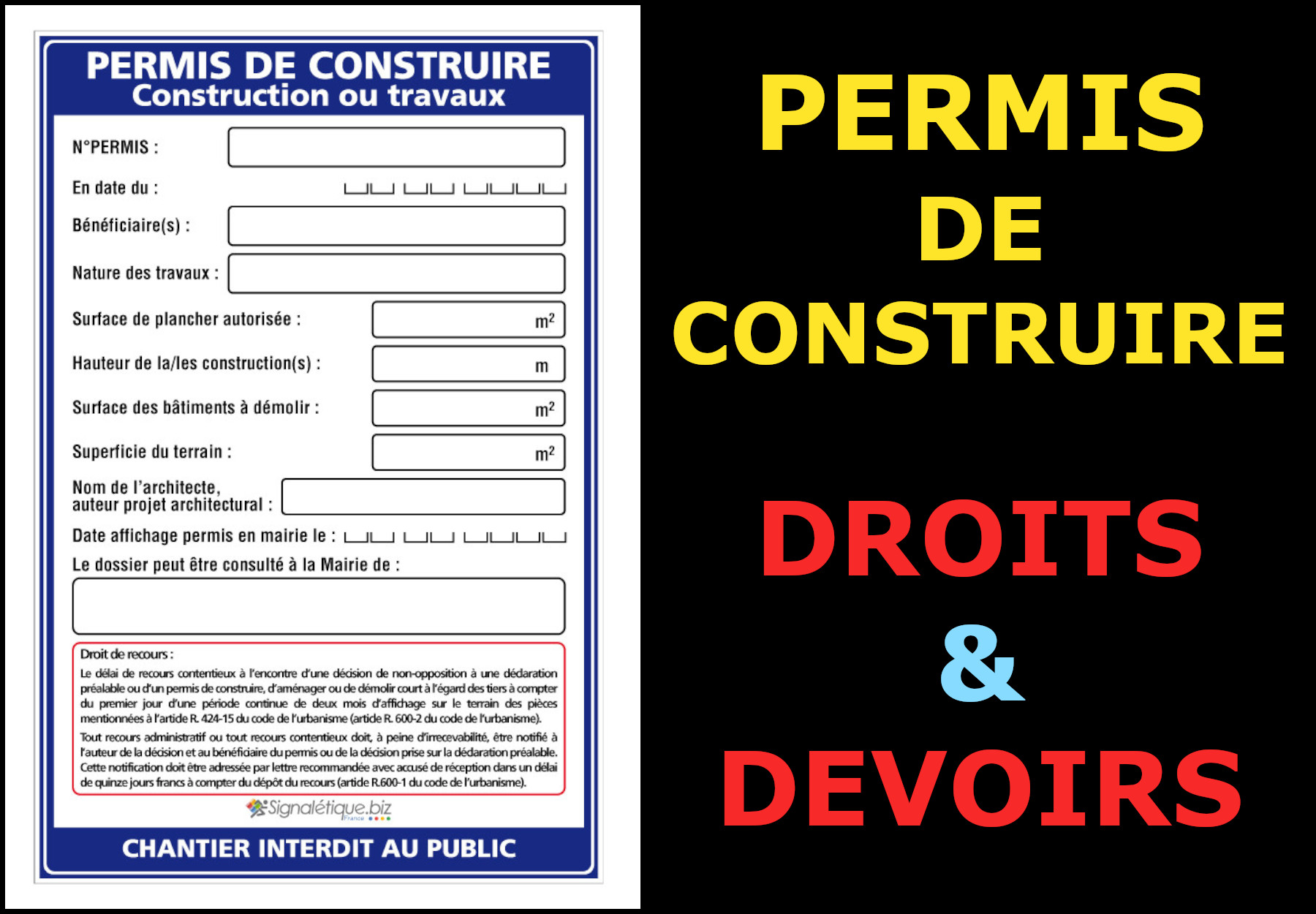permis de construire