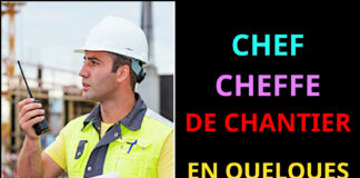 chef de chantier