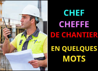 chef de chantier