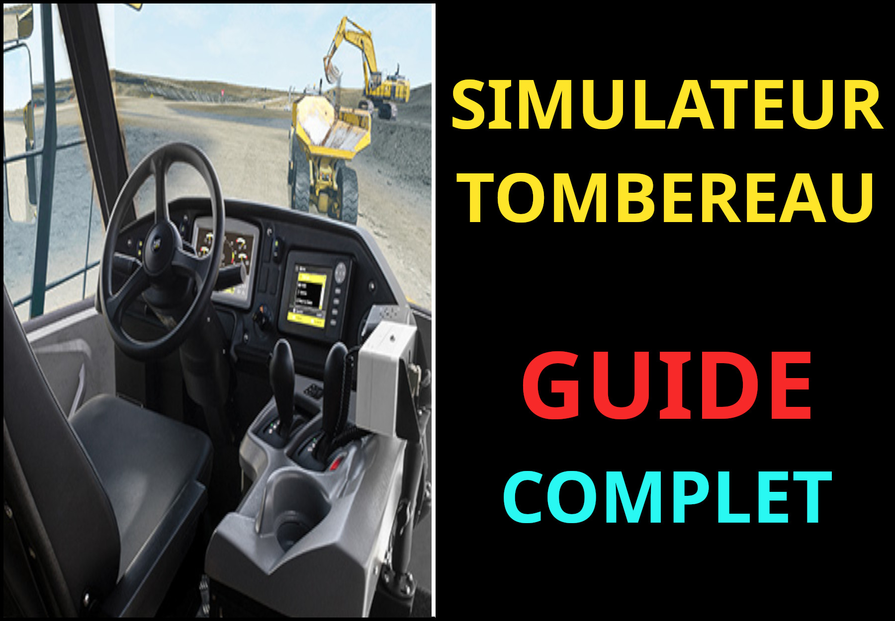 simulateur de tombereau