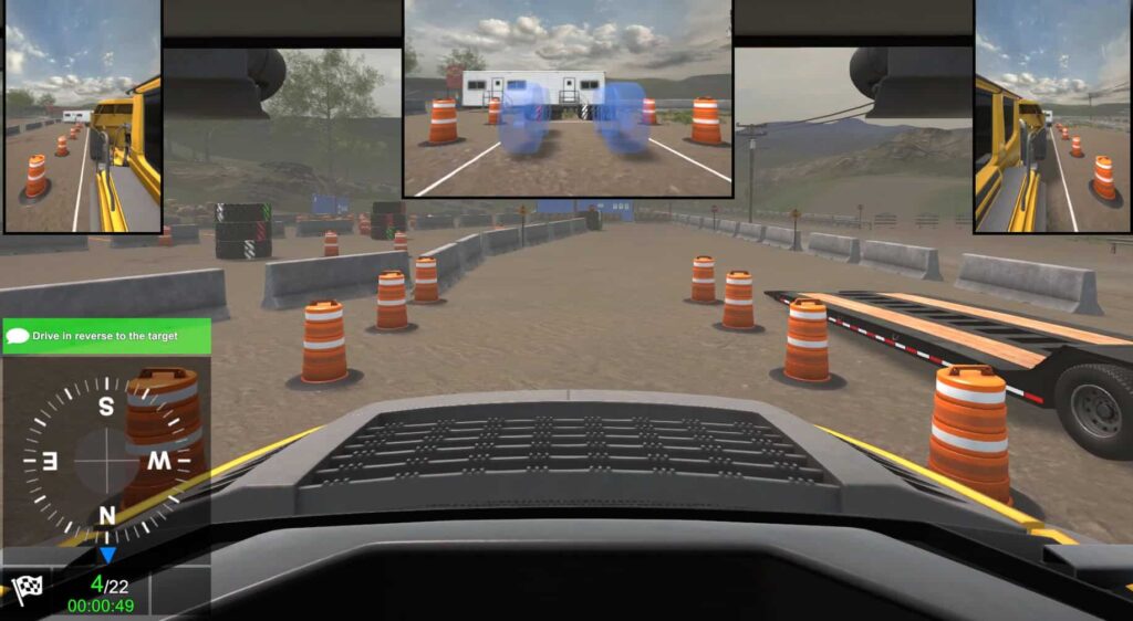 simulateur tombereau rigide