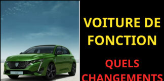 voiture de fonction