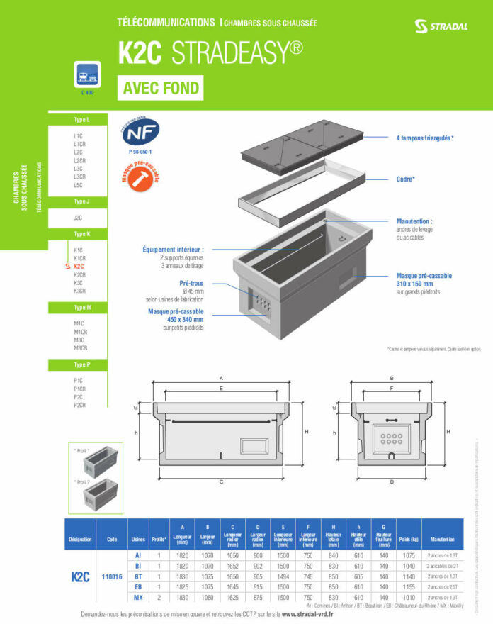 Chambre K2C Infos Et Fiche Technique PDF chambre-k2c-infos-et-fiche-technique-pdf