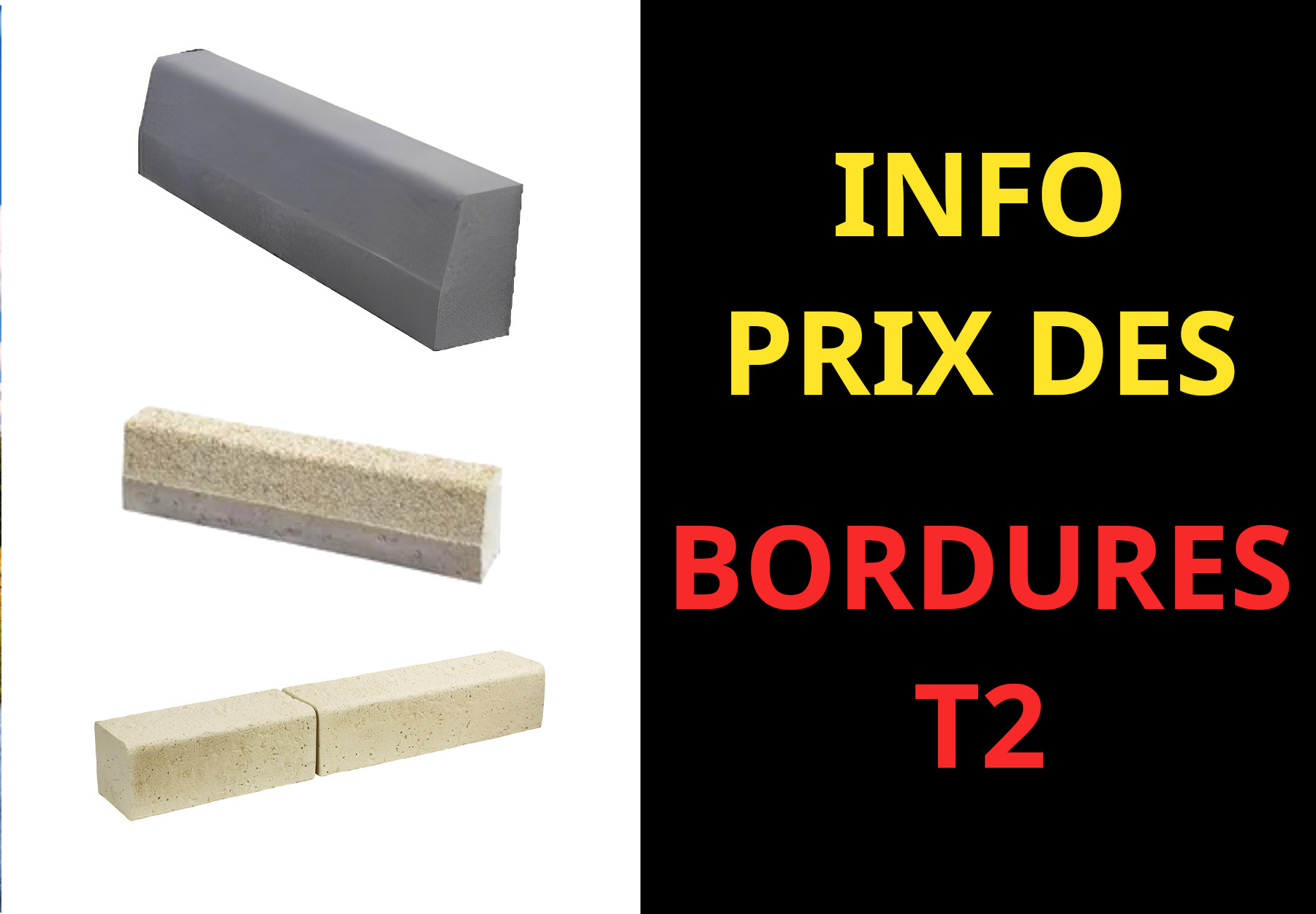 prix bordure t2