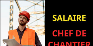 salaire chef de chantier