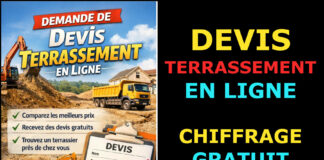 devis terrassement en ligne