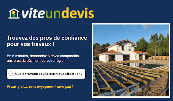 devis travaux en ligne pour banque