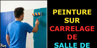 peinture carrelage salle de bain