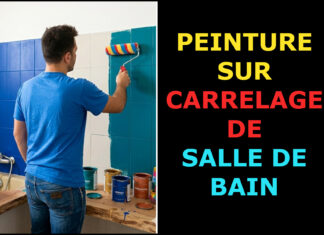 peinture carrelage salle de bain