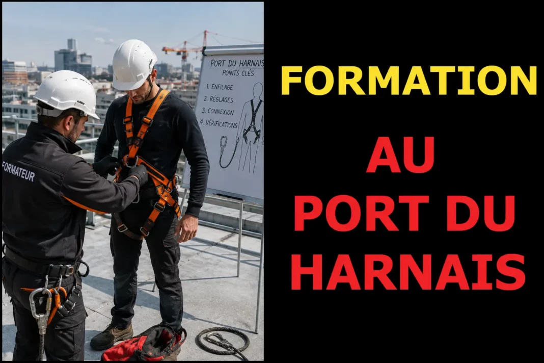 formation port du harnais