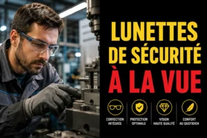 lunettes de securite a la vue