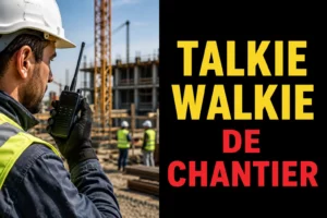 talkie walkie de chantier
