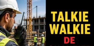 talkie walkie de chantier