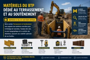 materiel du btp pour terrassement